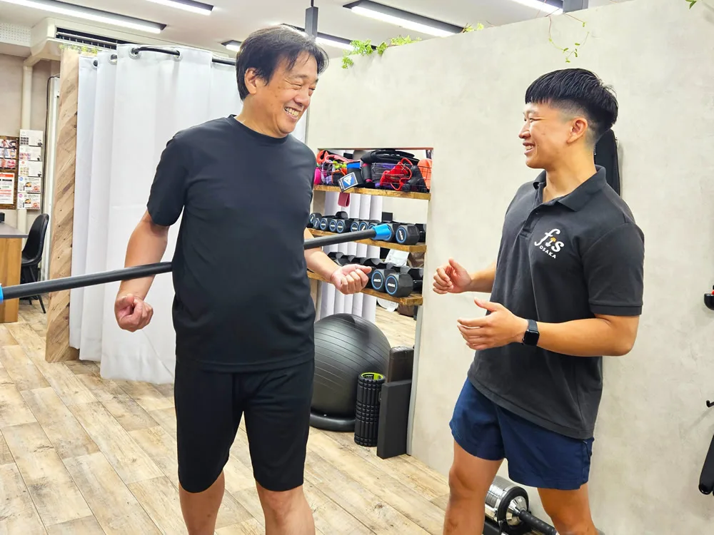トレーナーによるトレーニング指導